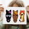 Wrapables Make a Face Stickers, Make Your Own Animal, Food, Dress-Up Stickers, DIY Craft Activities, Party Favors (24 Sheets), Horses